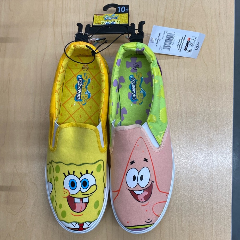 COPY - SpongeBob SquarePants Men’s Slip-on Casual Sneaker